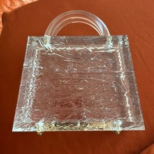 Glass purse